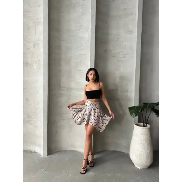 Puantiyeli etek s25900