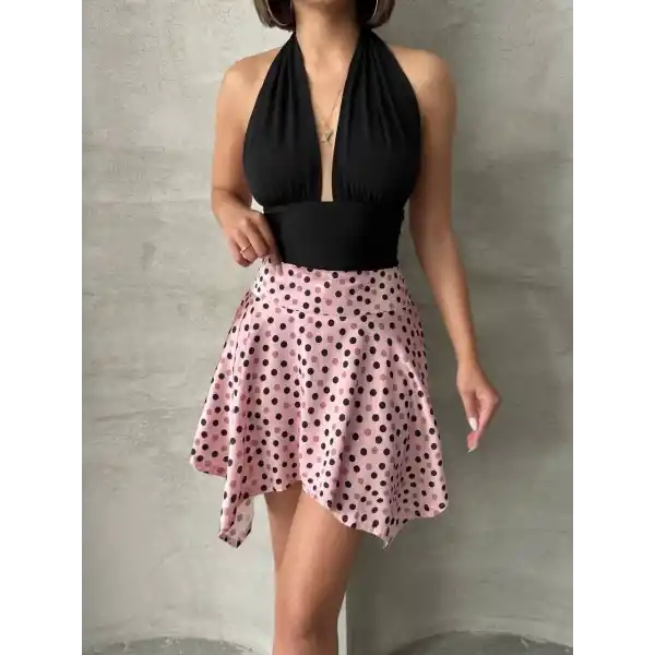 Puantiyeli etek s25900