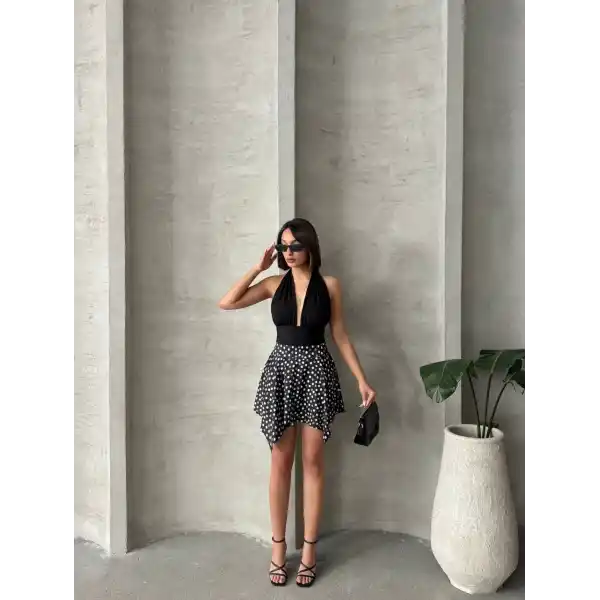 Puantiyeli etek s25900