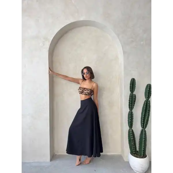 Uzun astarlı etek s255043