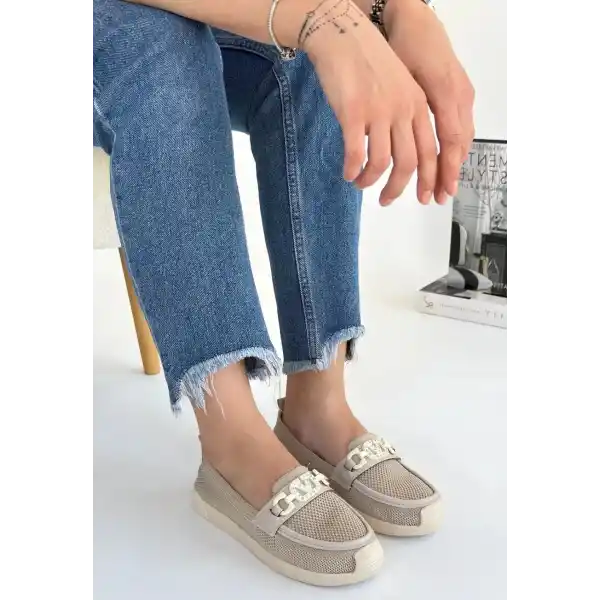 Wata Bej Triko Babet Ayakkabı