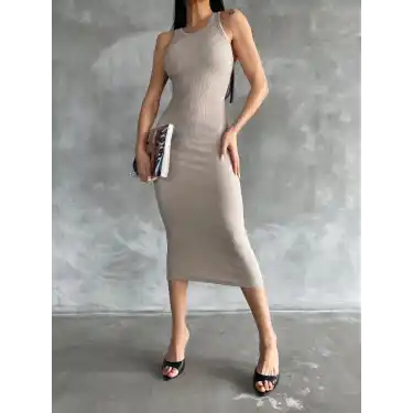 Halter elbise