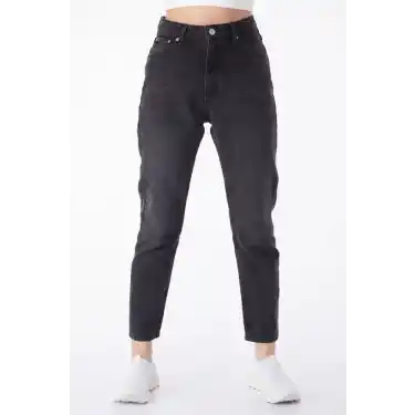 Slimfit mom jeans pantolon