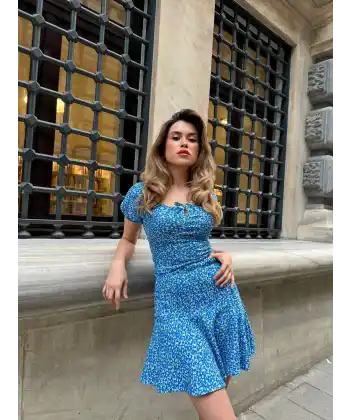 Baskılı etekli takım