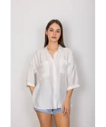 Cepli salaş gömlek t1010