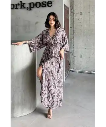 Dokuma yarasa elbise