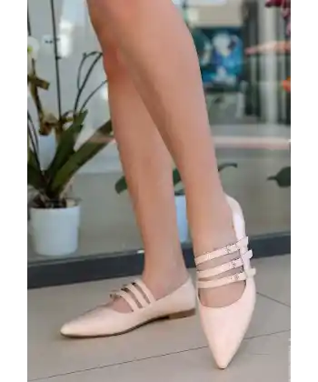 Hoppe Bej Rugan Babet Ayakkabı