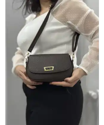 Kahve cilt jessi çanta