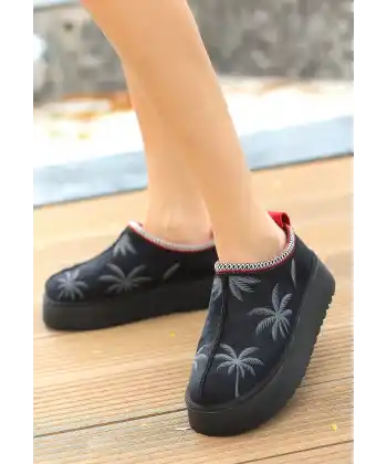 Mucy Siyah Süet Bot