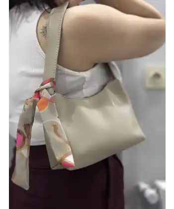 Riwan bej cilt çanta