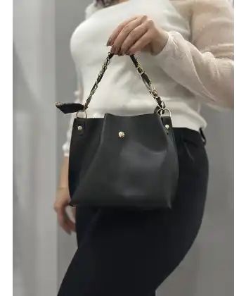 Siyah cilt zrm çanta