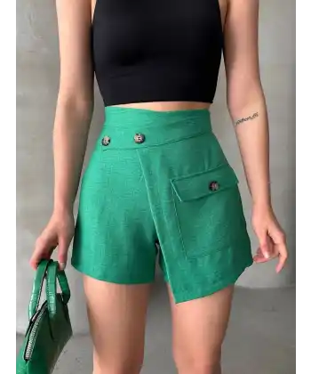 Tek cepli şort etek