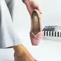 Agnet Pudra Cilt Topuklu Ayakkabı