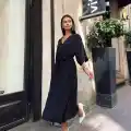 Ayrobin midi elbise