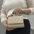 Bej cilt zoje çanta