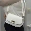 Beyaz cilt jessi çanta