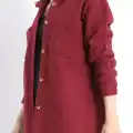 Çift cepli kaşe gömlek