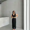 Çilek takım etek yelek