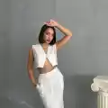 Çilek takım etek yelek