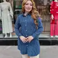 Çizgili tunik gömlek