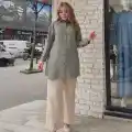 Çizgili tunik gömlek