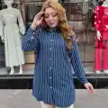 Çizgili tunik gömlek