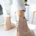Harte Nude Cilt Bağcıklı Bot