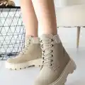 Jady Koyu Bej Nubuk Bağcıklı Bot