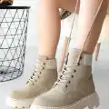 Jady Koyu Bej Nubuk Bağcıklı Bot