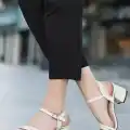 Jioni Ten Cilt Topuklu Ayakkabı
