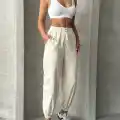 Jogger lastik paça pantolon