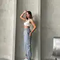 Jogger lastik paça pantolon