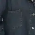 Kadın Çift Cepli Püskül Detay Kot Ceket
