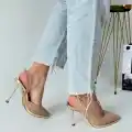 Kalyt Nude Cilt Topuklu Ayakkabı