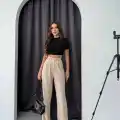 Kancalı pantolon