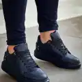KB047  Kuback Kömür Cilt Günlük Erkek  Ayakkabı