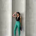 Kemerli havuç pantolon