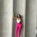 Kemerli havuç pantolon