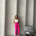 Kemerli havuç pantolon