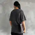 Kuş gözü yıkamalı tişört