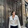 KUZU YUMOŞ KAPLAMA TAK ÇIKAR KOL CROP NUBUK KABAN