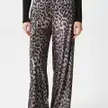Leopar desen pantolon