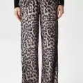 Leopar desen pantolon