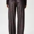 Leopar desen pantolon