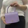 Lila cilt krash çanta