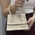 Luxe krem cilt çanta