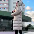 OVERSİZE UZUN ŞİŞME MONT
