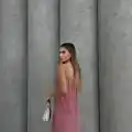 Piliseli uzun elbise