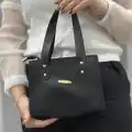 Siyah cilt limoe çanta