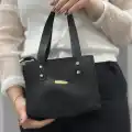 Siyah cilt limoe çanta